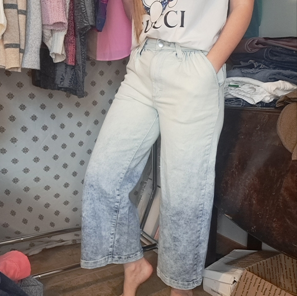 ✨️LEE Jeans Cropped wide leg High-rise - Picture 6 of 6